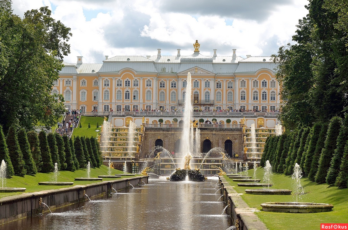 Фото дворца в петергофе